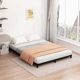 Full size 5-inch Heavy Duty Metal Bed Frame with 3,000 lb. Weight Capacity