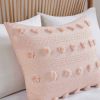 Full/Queen 3-Piece Pink Pompom Microfiber Comforter Set